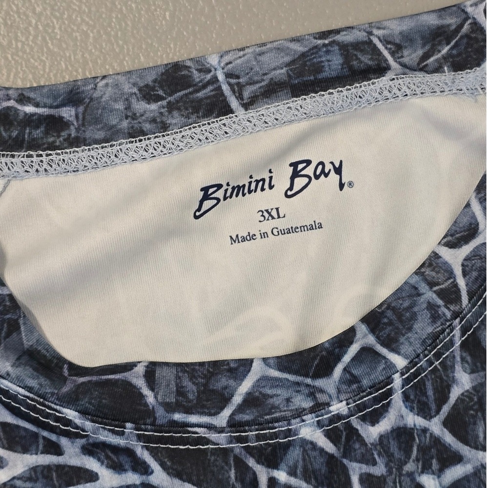 Bimini Bay Outfitters Fishing Shirt Mens 3XL Long Sleeve  Performance UV Shirt - Picture 2 of 10